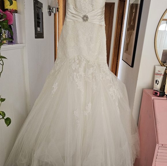 NWT size 10 LA SPOSA wedding dress - Picture 2 of 15